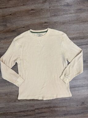 Sovereign State Waffle Knit Thermal Crewneck